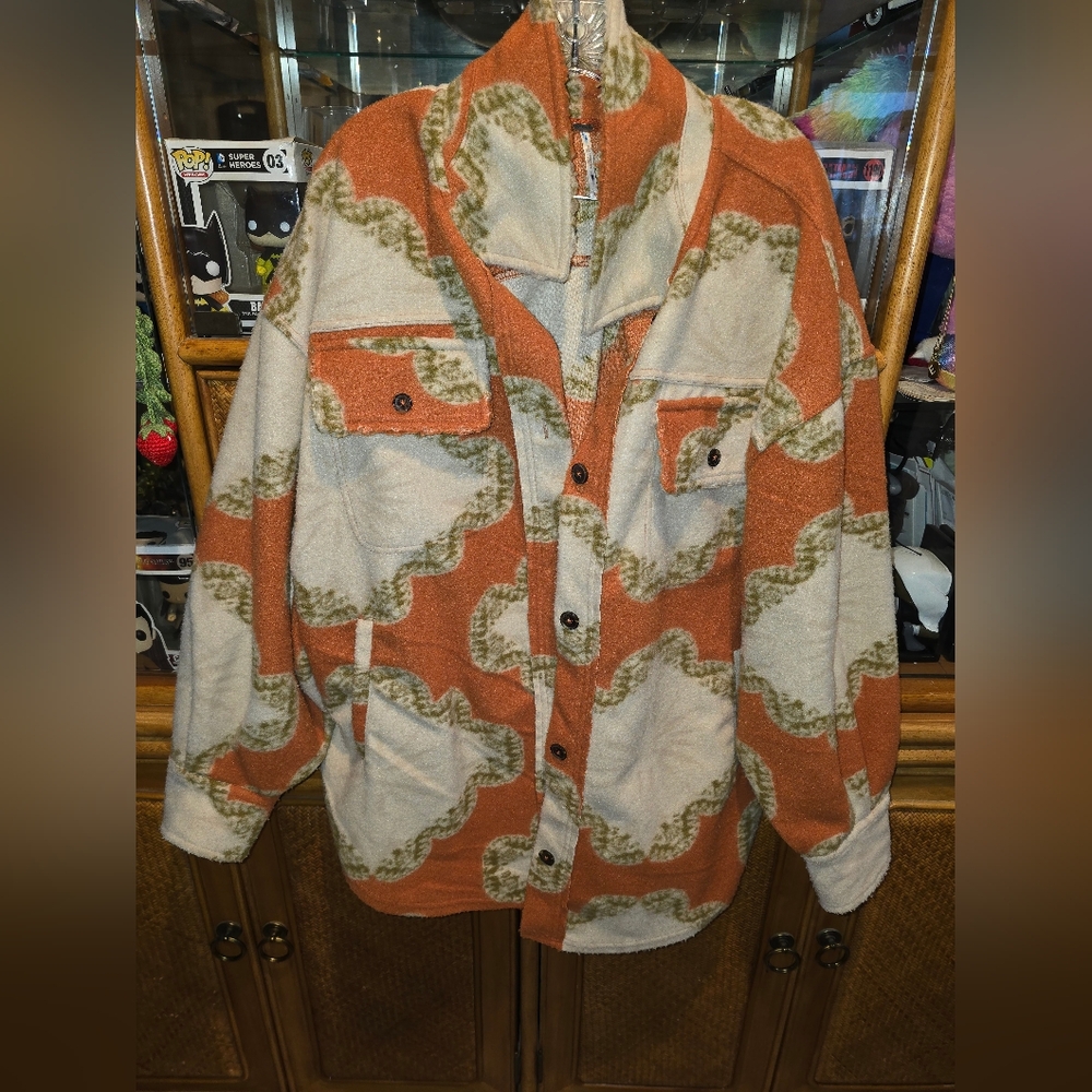 Free People Ruby Jacket Jacquard - image 8